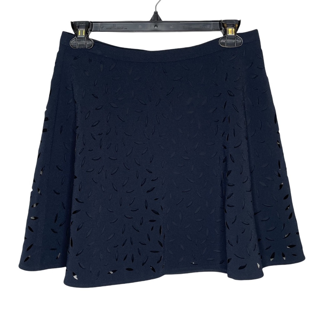 BANANA REPUBLIC Navy Blue Mini Skirt Size 2 Petite